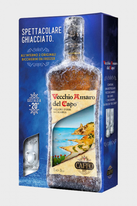 CAFFO Vecchio Amaro Del Capo Giftpack 70cl