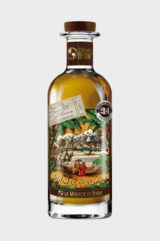 LA MAISON DU RHUM Colombie B4 70cl