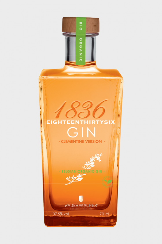 1836 Organic Clementine Gin GiftBox 70cl