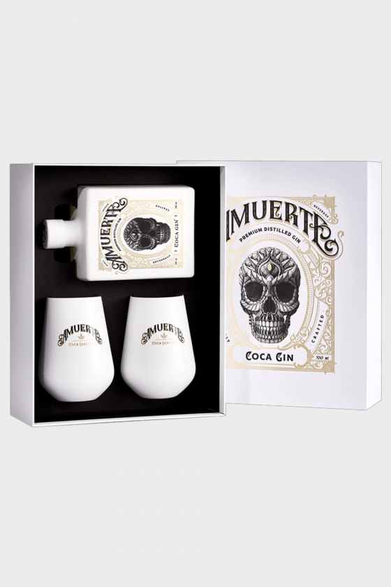 AMUERTE White Edition Giftpack 70cl