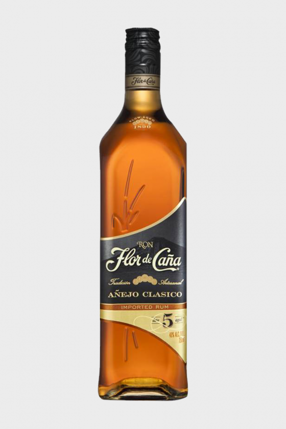 FLOR DE CANA 5 Ans Anejo Classico 70cl