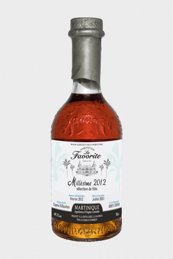 LA FAVORITE Millésime 2012 70cl