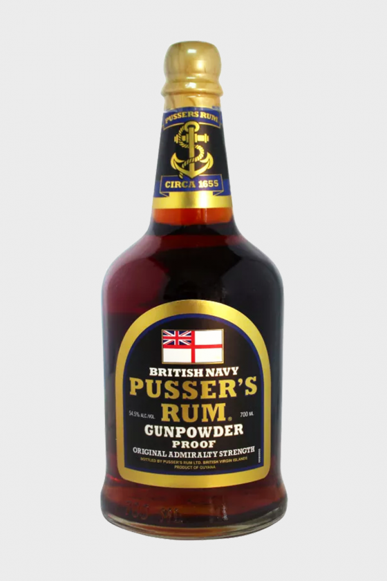 PUSSER'S RUM Gunpowder Proof 70cl