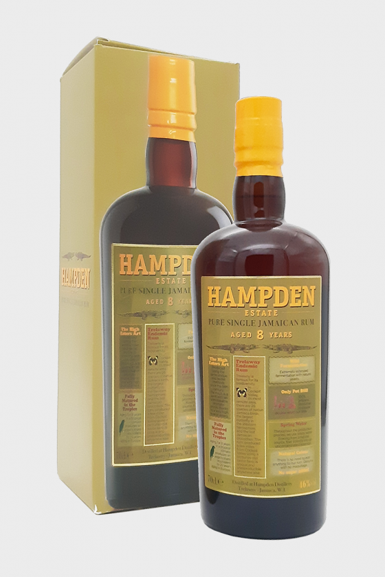 HAMPDEN 8Y 70cl