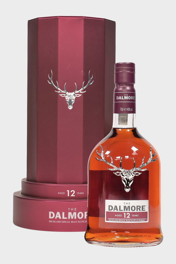 DALMORE 12 ans Pedestal Box 70cl