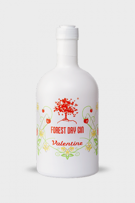 FOREST DRY GIN Valentine 50cl