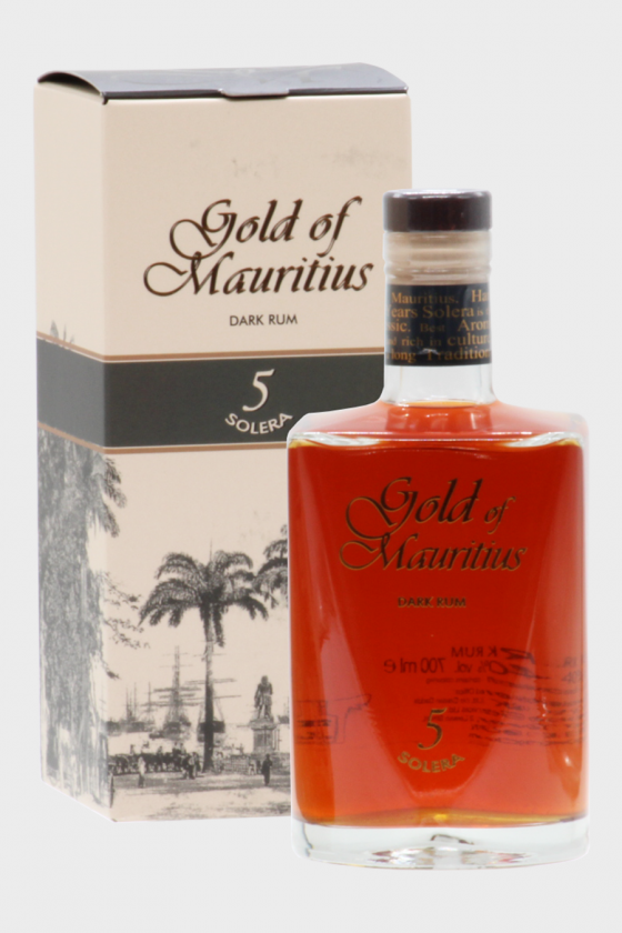 GOLD OF MAURITIUS Solera 5Y 70cl