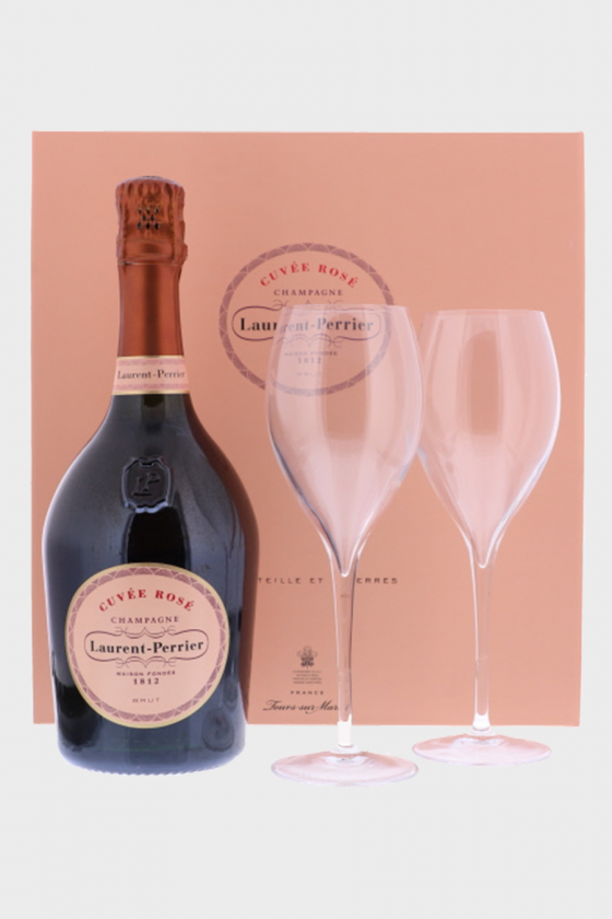 LAURENT-PERRIER La Cuvée Rosé Pack 75cl