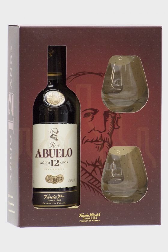 ABUELO 12Y GiftPack 70cl