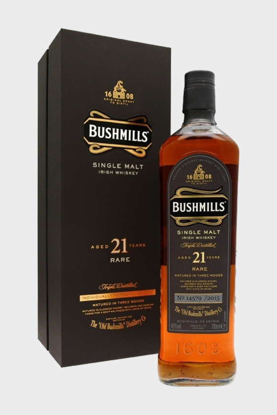 BUSHMILLS 21Y Single Malt