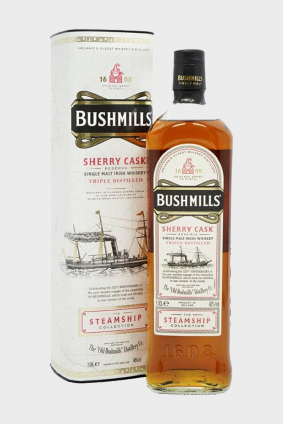 BUSHMILLS Steamship Sherry Cask 100cl