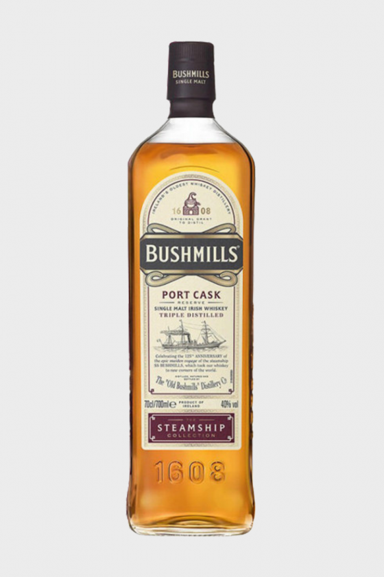 BUSHMILLS Steamship Port Cask 70cl