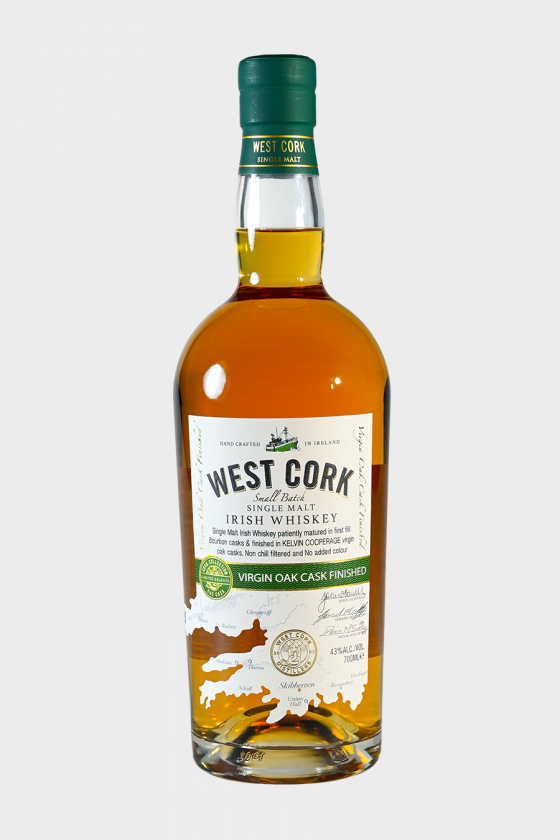 WEST CORK Virgin Oak Cask 70cl