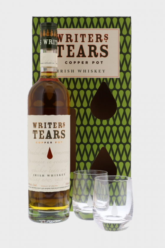 WRITER'S TEARS Copper Pot Gift Pack 70cl