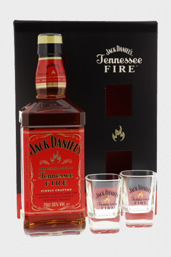 JACK DANIEL'S Fire 70cl pack