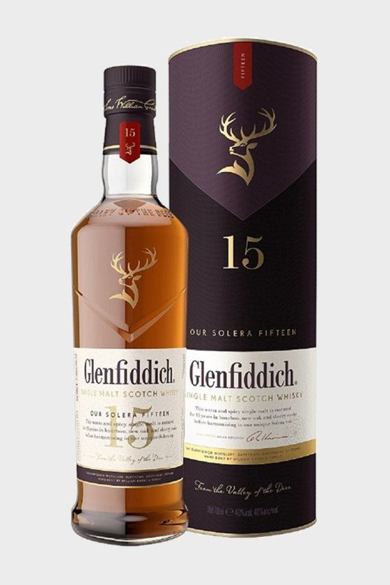 GLENFIDDICH 15 ans Solera 70cl