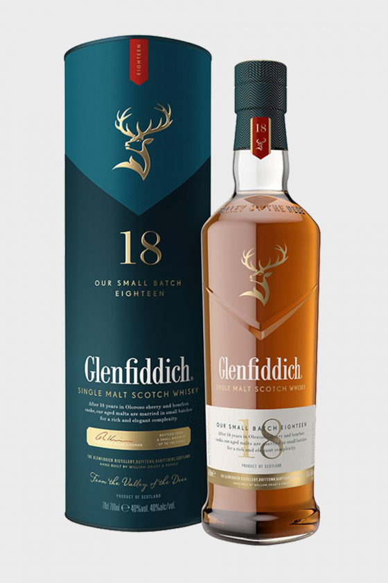 GLENFIDDICH 18 ans Small Batch 70cl