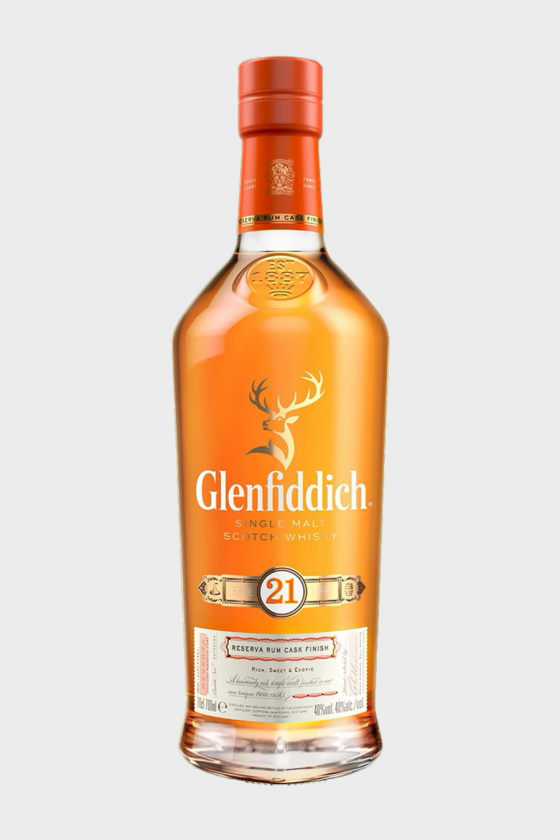 GLENFIDDICH 21 ans Rum Cask 70cl
