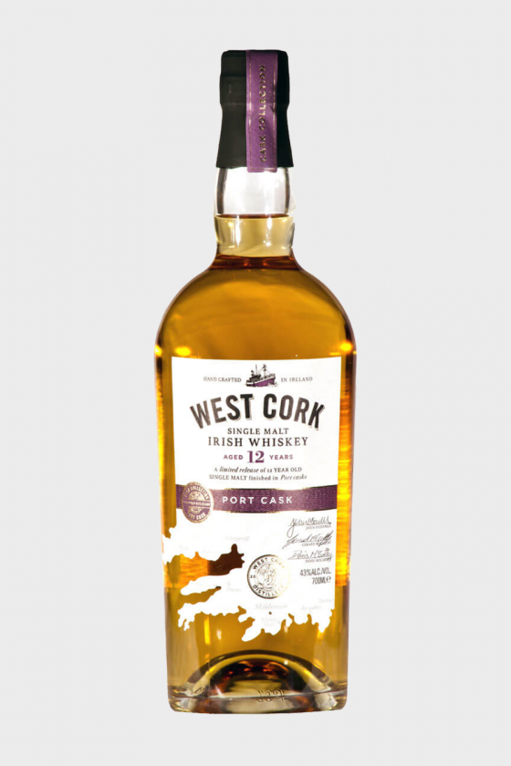 WEST CORK Port Cask 12 Ans...