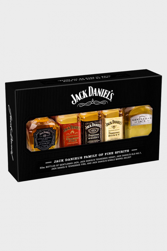 JACK DANIEL'S Variety Pack 5x5cl