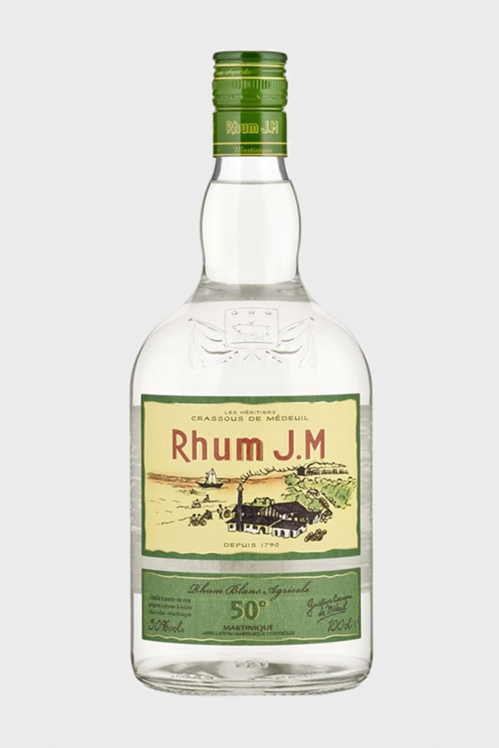 J.M RHUM Agricole Blanc 70cl