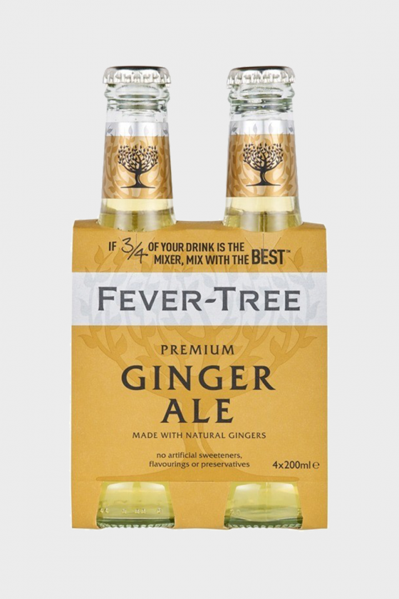 FEVER-TREE Ginger Ale 4x20cl