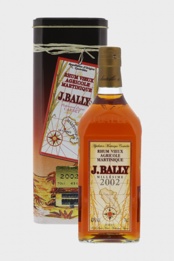 J.BALLY Millésime 2002 70cl