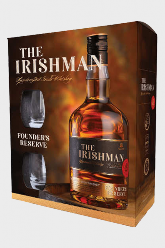 THE IRISHMAN Founder's Reserve Giftpack 70cl