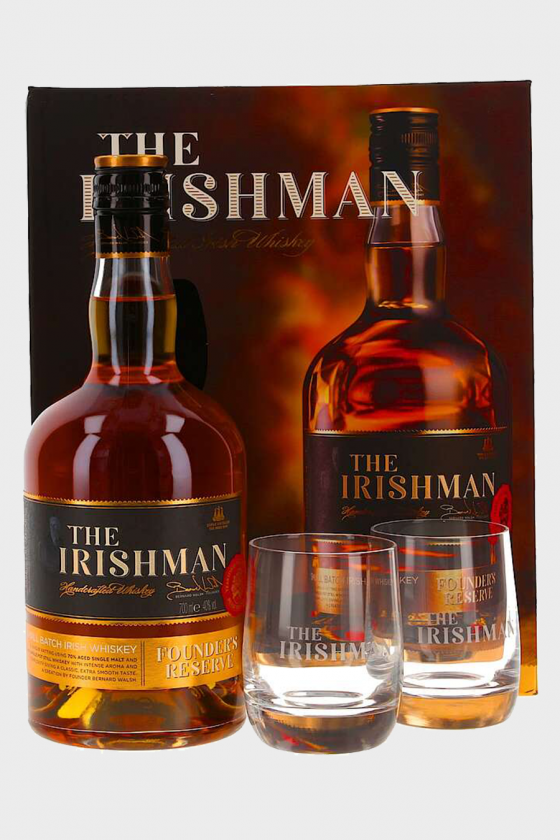 THE IRISHMAN Founder's Reserve Giftpack 70cl