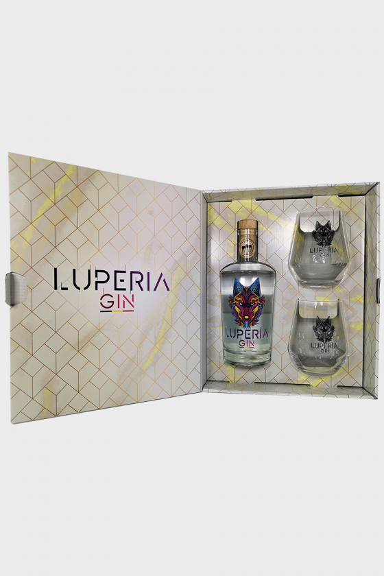 LUPERIA Gin Giftbox 50cl